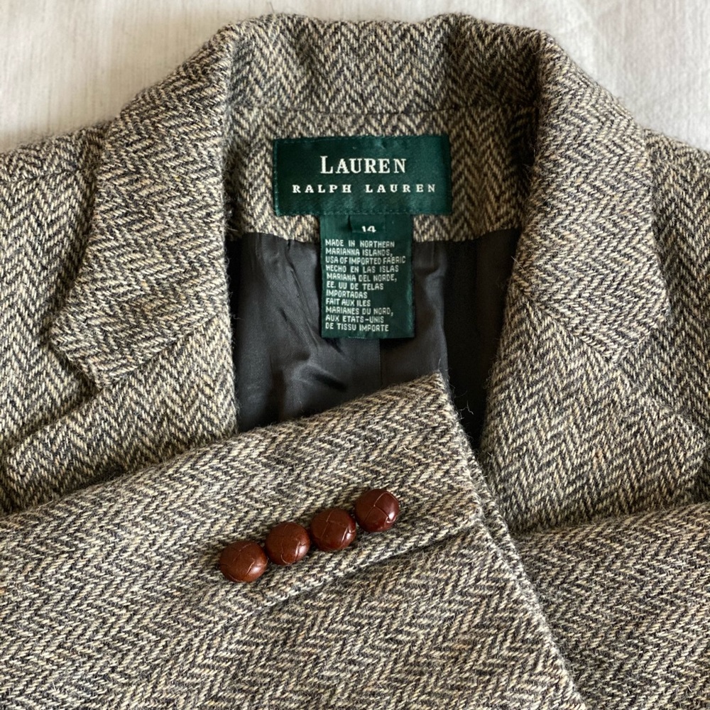 Lauren Ralph Lauren Tweed Blazer